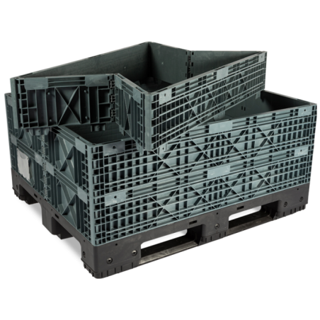 Folding containers